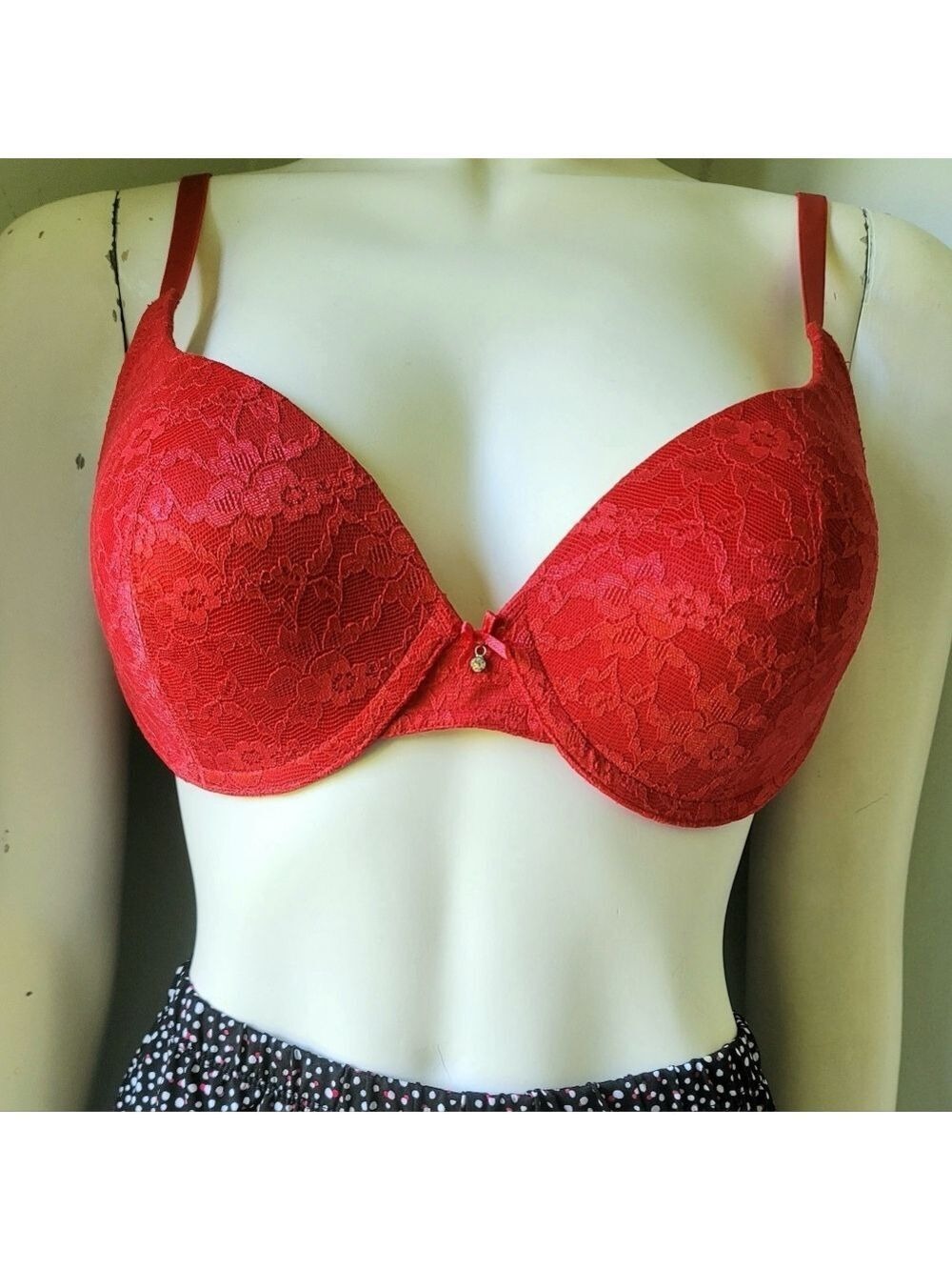 Victoria's Secret Red Pushup Bra 38C